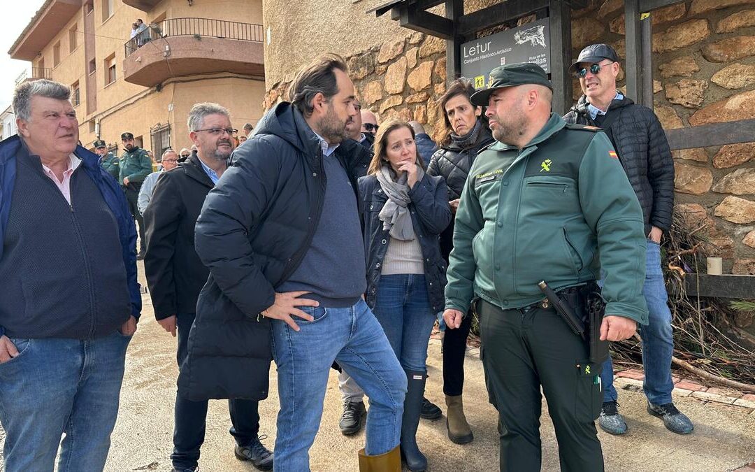 Núñez pone a todo el PP a disposición de los afectados por la DANA que ha azotado de forma dramática a Castilla-La Mancha