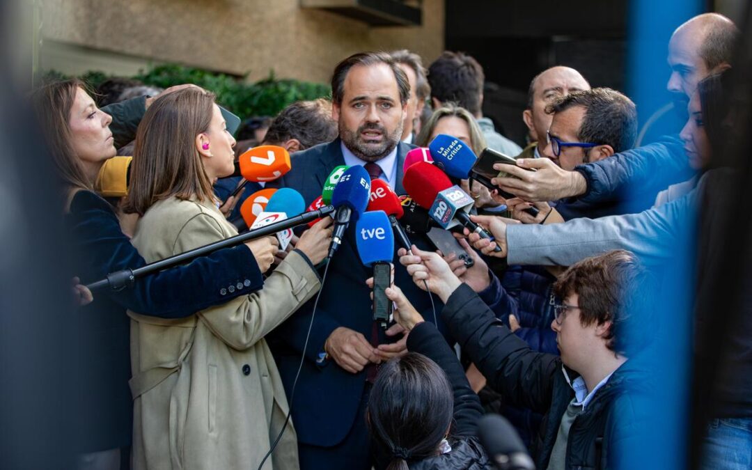 Núñez recuerda que Page tiene en su mano acabar con “una legislatura insostenible” retirando el apoyo de sus diputados a Sánchez