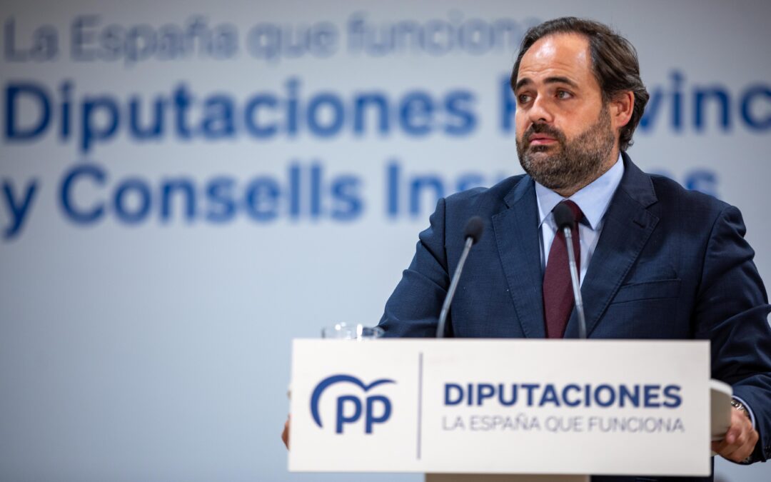 Núñez apuesta por un fondo de compensación local y provincial y un estatuto básico del pequeño municipio para abordar la financiación de ayuntamientos y diputaciones