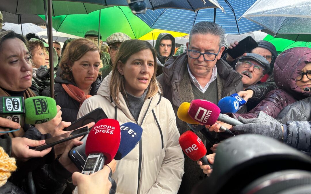 Agudo muestra el respaldo del PP-CLM al campo regional, harto de burocracia, engaños y falta de agua de los gobiernos socialistas