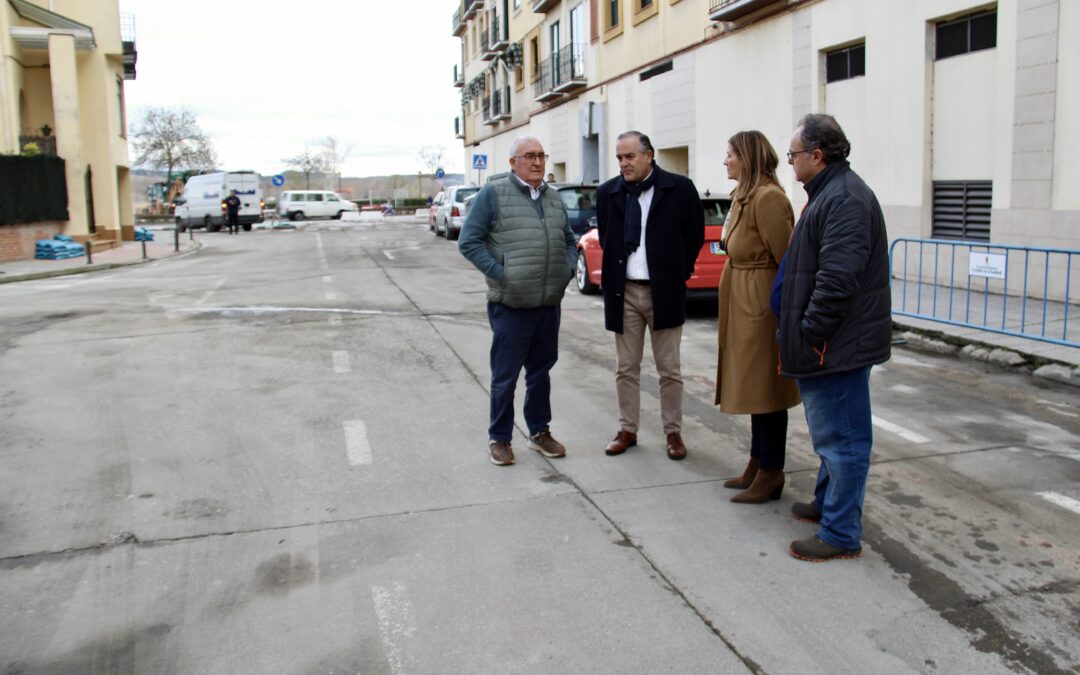 Agudo visita junto a Gregorio la zona afectada por las inundaciones