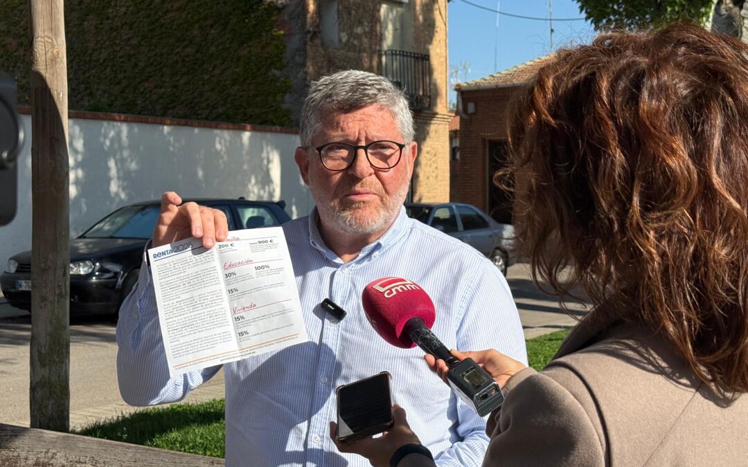 Nacho Redondo denuncia que “Castilla-La Mancha vive asfixiada por los impuestos mientras las familias son más pobres que hace diez años”