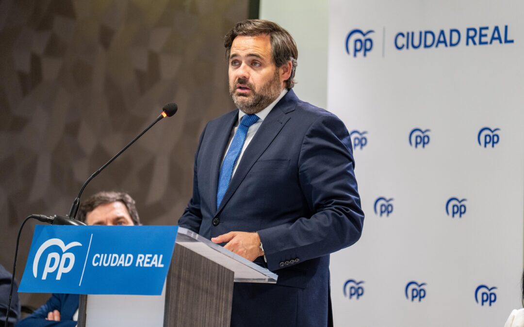 Núñez denuncia que cada día los castellanomanchegos “son más pobres y pagan más impuestos” por culpa de los gobiernos socialistas de Page y Sánchez