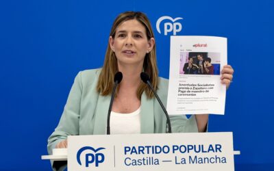 Agudo acusa a Page de ser “el sostén imprescindible” de Sánchez y “las vergüenzas” del PSOE: “Sánchez es a  Zapatero lo que Page es a Pedro Sánchez”