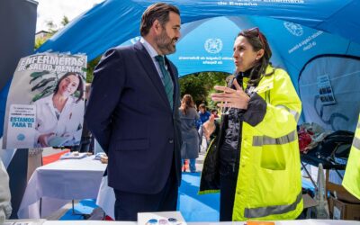 Núñez defiende que cuidar de la enfermería es clave para su proyecto de mejora de la gestión sanitaria de Castilla-La Mancha